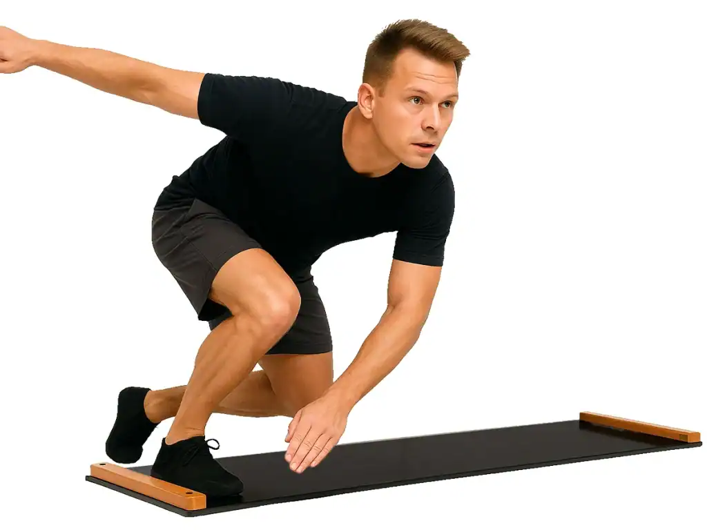 Balance training board for core stability and agility exercises at Area Gear Store. Perfect for home workouts and physical therapy routines.
